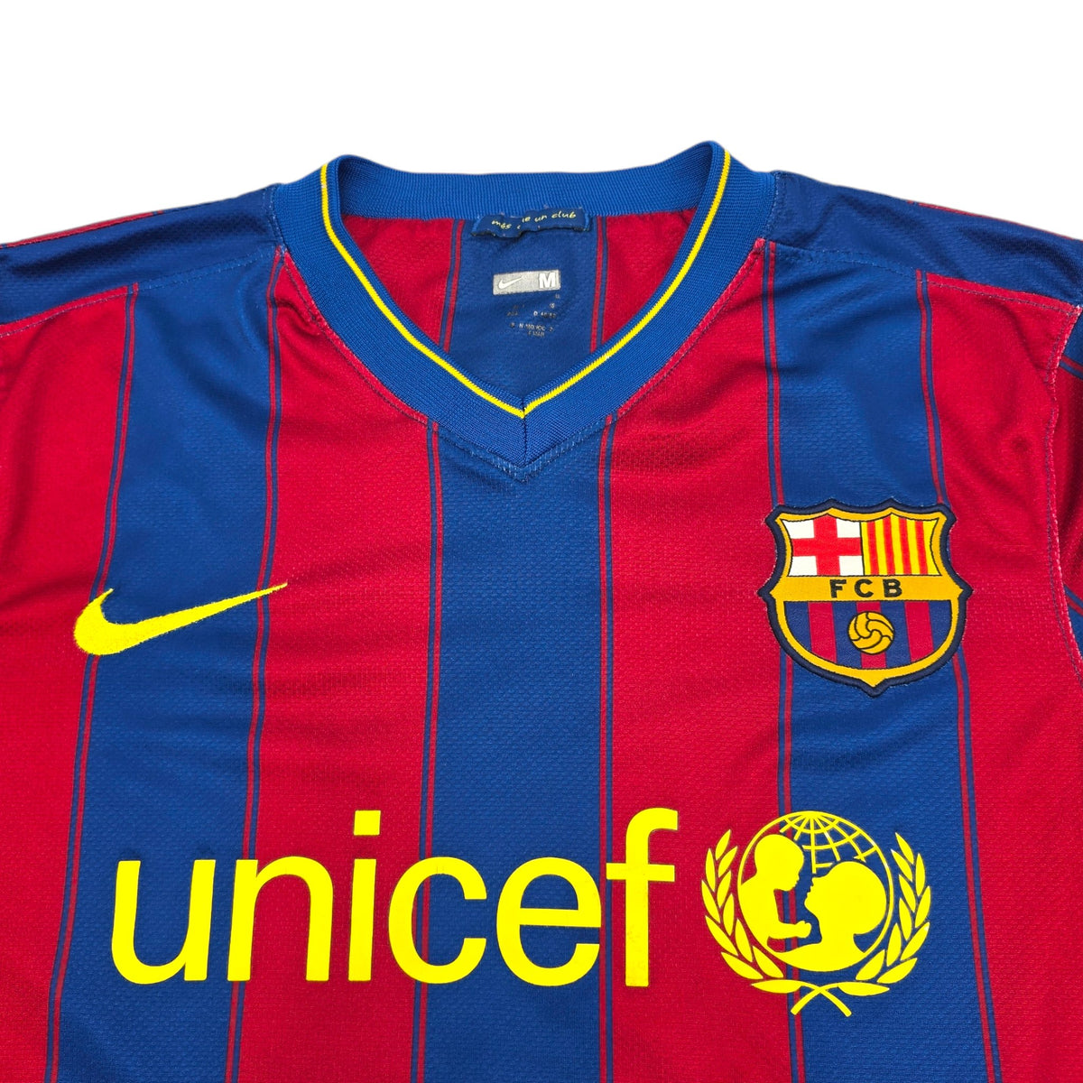 2009/10 Barcelona Home Football Shirt (M) Nike #9 Ibrahimovic - Football Finery - FF204413
