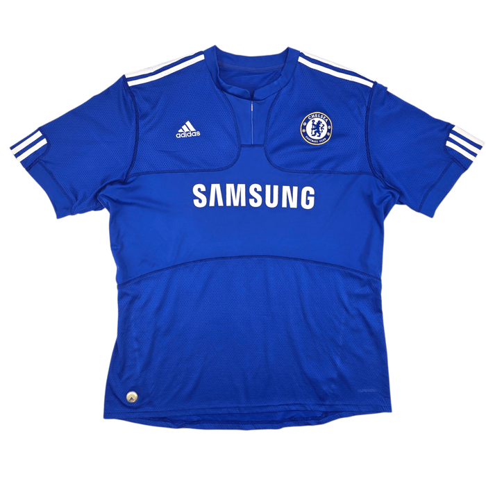 2009/10 Chelsea Home Football Shirt (2XL) Adidas 13 Ballack - Football Finery - FF301464