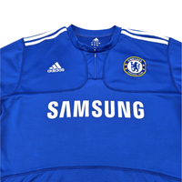2009/10 Chelsea Home Football Shirt (L) Adidas 11 Drogba - Football Finery - FF301452