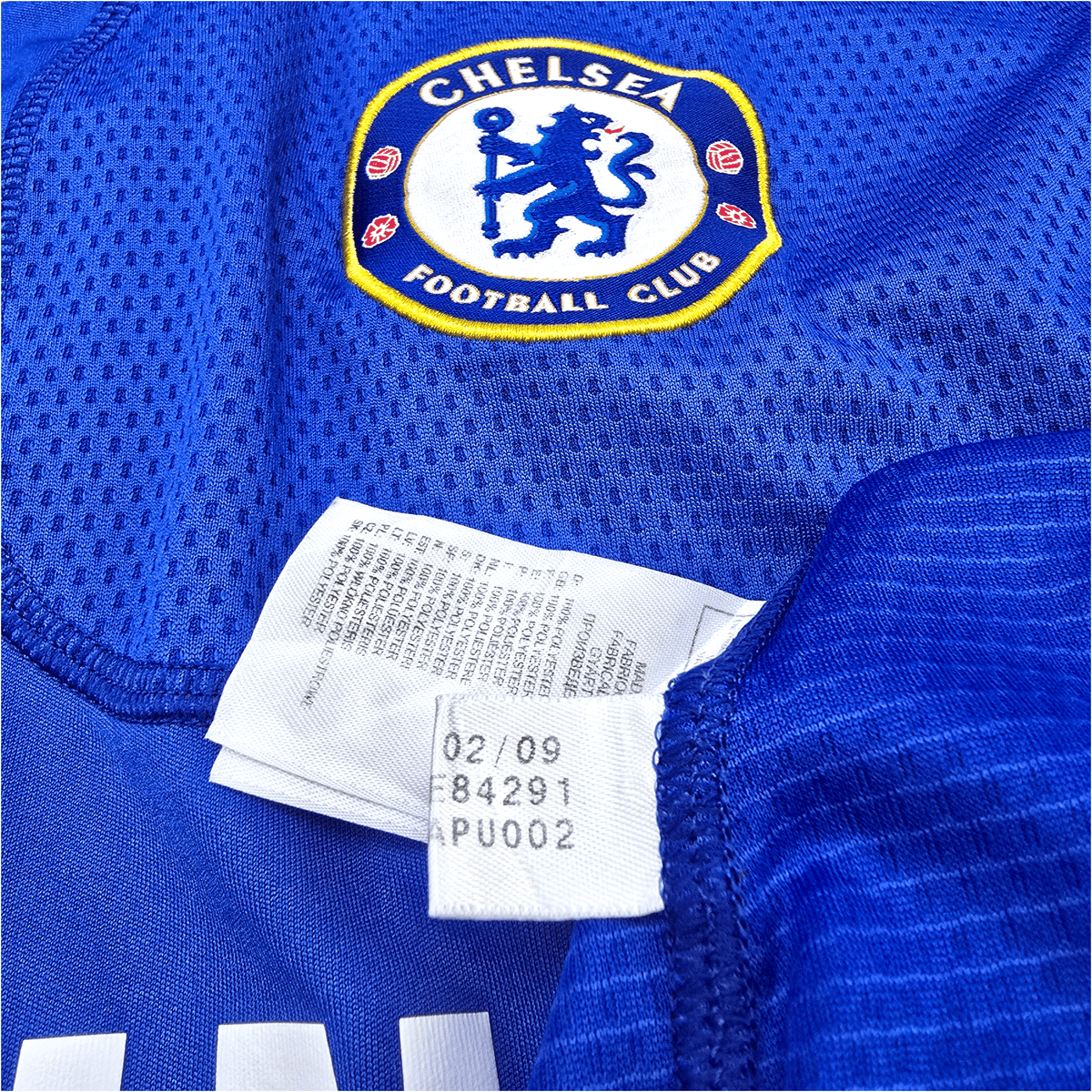 2009/10 Chelsea Home Football Shirt (L) Adidas 11 Drogba - Football Finery - FF301452
