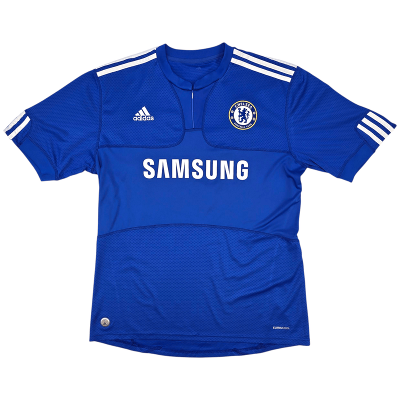 2009/10 Chelsea Home Football Shirt (XL) Adidas 11 Drogba - Football Finery - FF302154