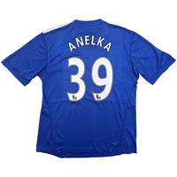 2009/10 Chelsea Home Football Shirt (XL) Adidas 39 Anelka - Football Finery - FF303508
