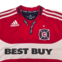 2009/10 Chicago Fire Home Football Shirt (M) Adidas 8 Ljungberg (Player Version) - Football Finery - FF304621