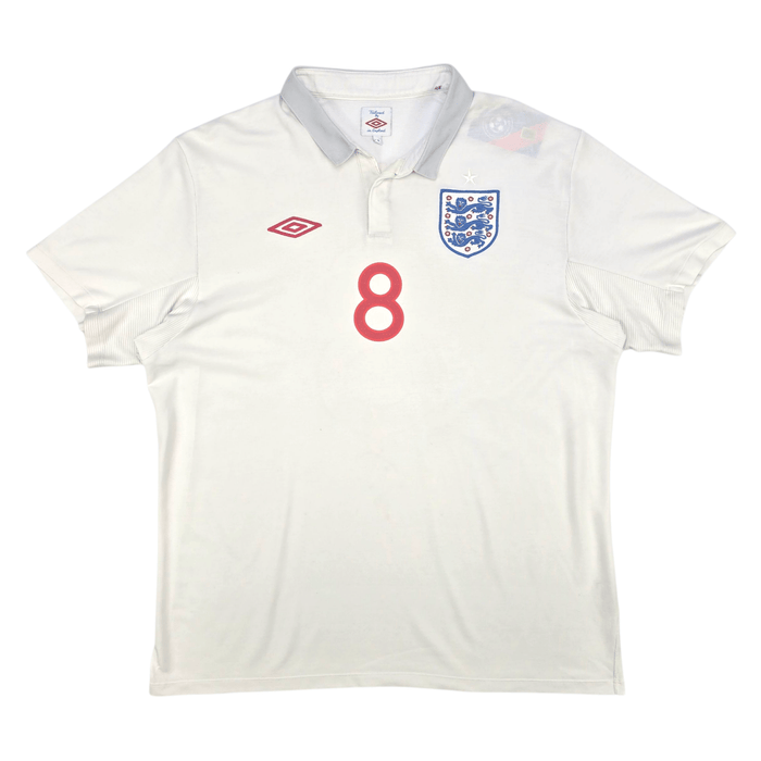 2009/10 England Home Football Shirt (L) Umbro 8 Lampard - Football Finery - FF302885