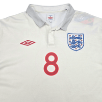 2009/10 England Home Football Shirt (L) Umbro 8 Lampard - Football Finery - FF302885