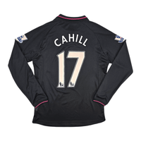 2009/10 Everton Away Football Shirt (M) Le Coq Sportif 17 Cahill - Football Finery - FF300557