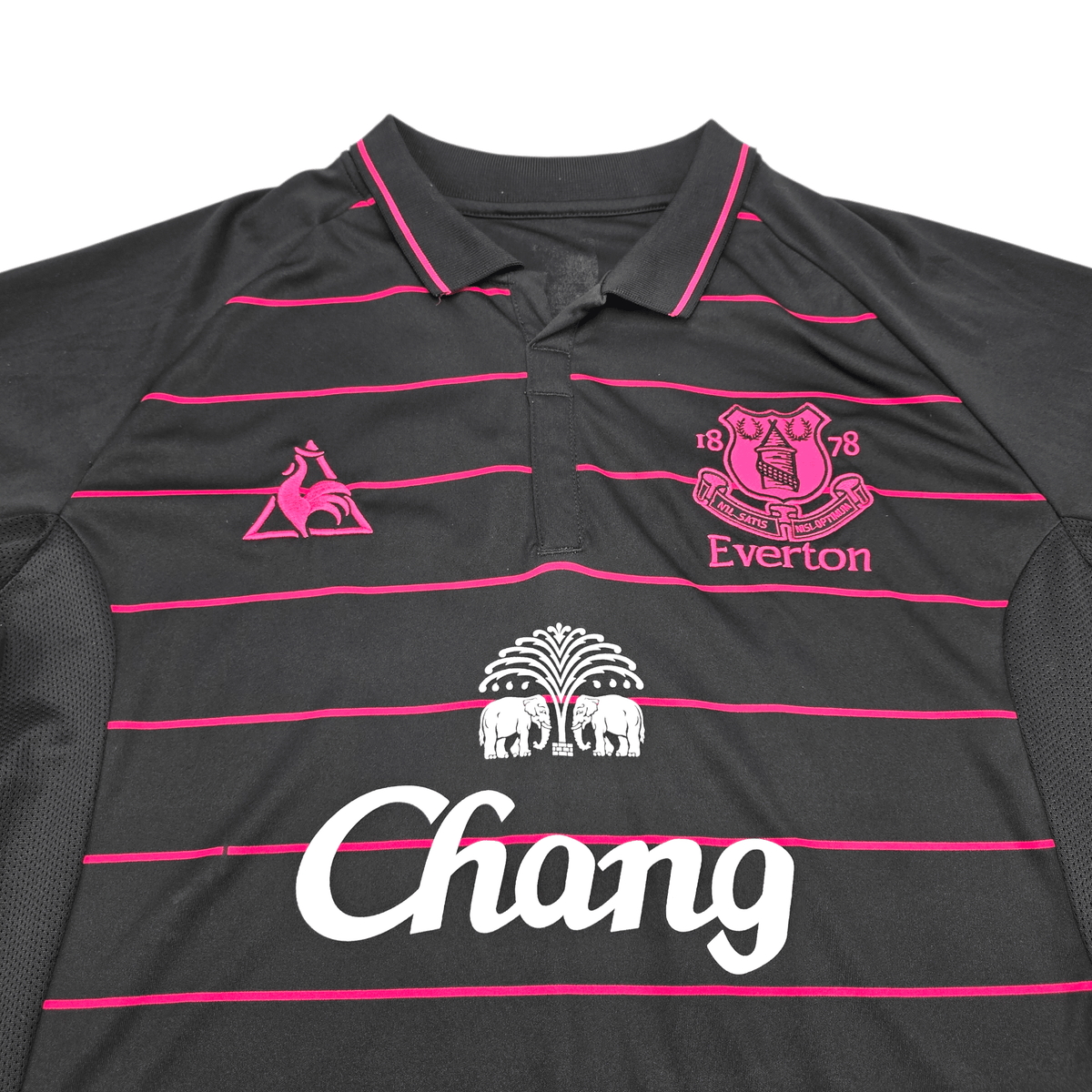 2009/10 Everton Away Football Shirt (M) Le Coq Sportif 17 Cahill - Football Finery - FF300557