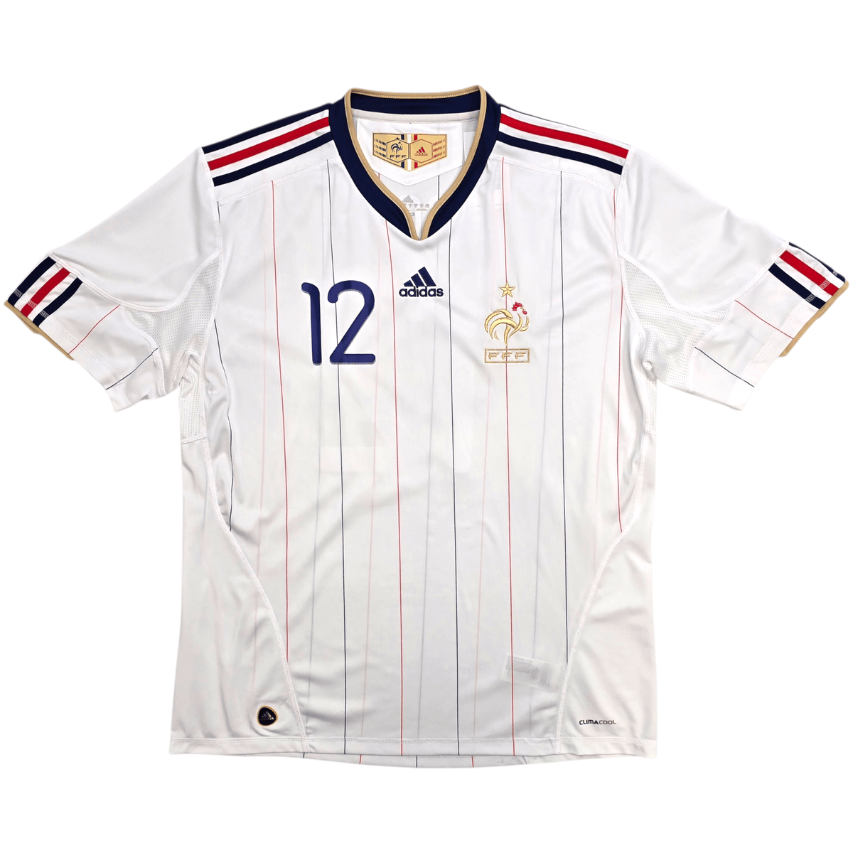 2009/10 France Away Football Shirt (XL) Adidas 12 Henry - Football Finery - FF302968