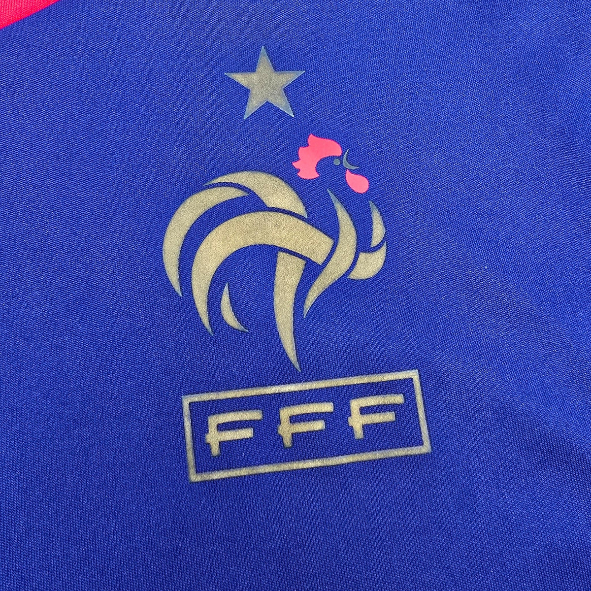2009/10 France Training Shirt (L) Adidas - Football Finery - FF304380