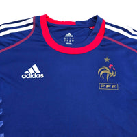 2009/10 France Training Shirt (L) Adidas - Football Finery - FF304380