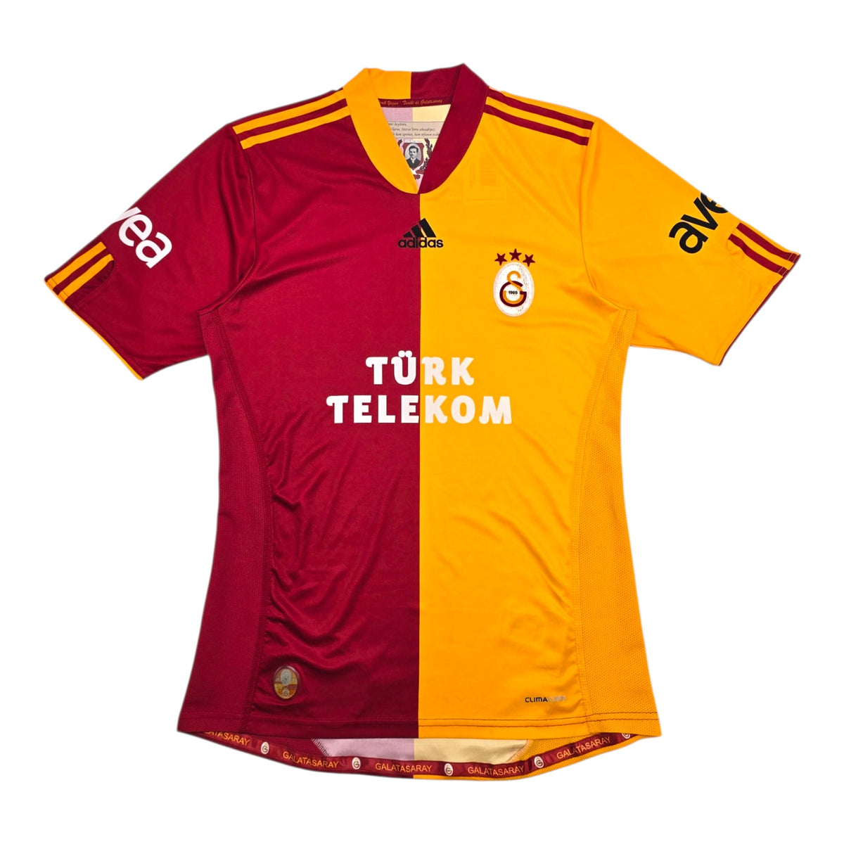 2009/10 Galatasaray Home Football Shirt (M) Adidas - Football Finery - FF306780