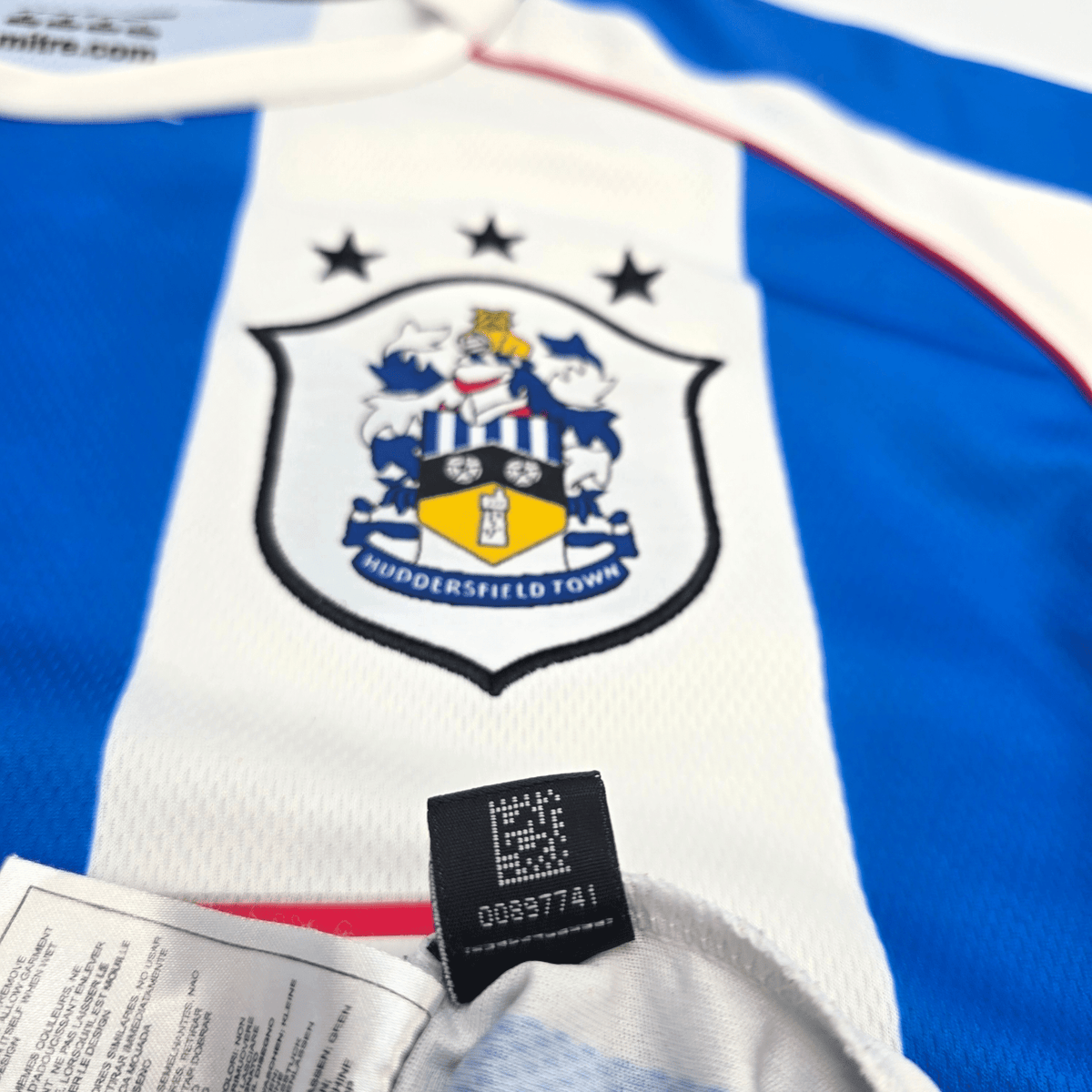 2009/10 Huddersfield Town Home Football Shirt (M) Mitre - Football Finery - FF303192