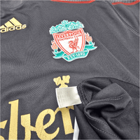 2009/10 Liverpool Away Football Shirt (M) Adidas 18 Kuyt - Football Finery - FF303057