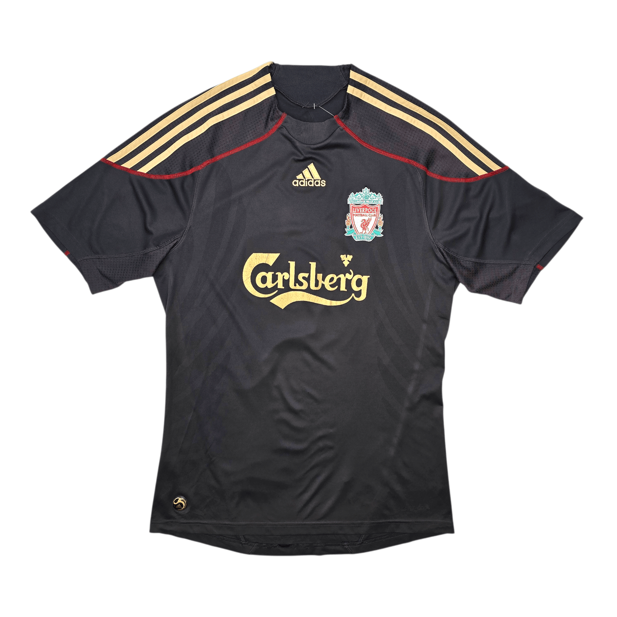 2009/10 Liverpool Away Football Shirt (M) Adidas 18 Kuyt - Football Finery - FF303057