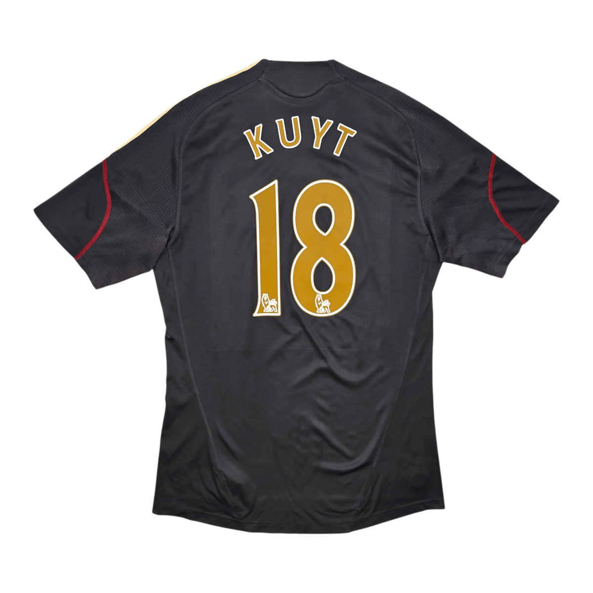 2009/10 Liverpool Away Football Shirt (M) Adidas 18 Kuyt - Football Finery - FF303057