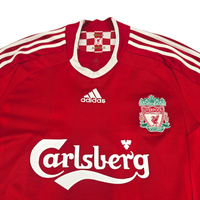 2009/10 Liverpool Home Football Shirt (M) Adidas 9 Torres - Football Finery - FF301667