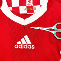 2009/10 Liverpool Home Football Shirt (M) Adidas 9 Torres - Football Finery - FF301667