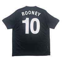 2009/10 Manchester United Away Football Shirt (L) Nike 10 Rooney - Football Finery - FF305093