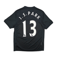 2009/10 Manchester United Away Football Shirt (S) Nike 13 J.S.Park - Football Finery - FF301638