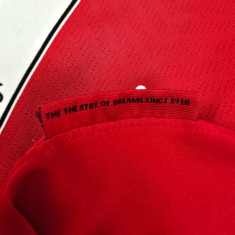 2009/10 Manchester United Home Football Shirt (L) Nike 15 Vidic - Football Finery - FF302111