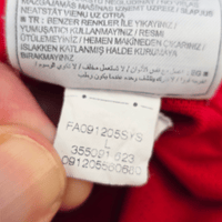 2009/10 Manchester United Home Football Shirt (L) Nike 15 Vidic - Football Finery - FF302111