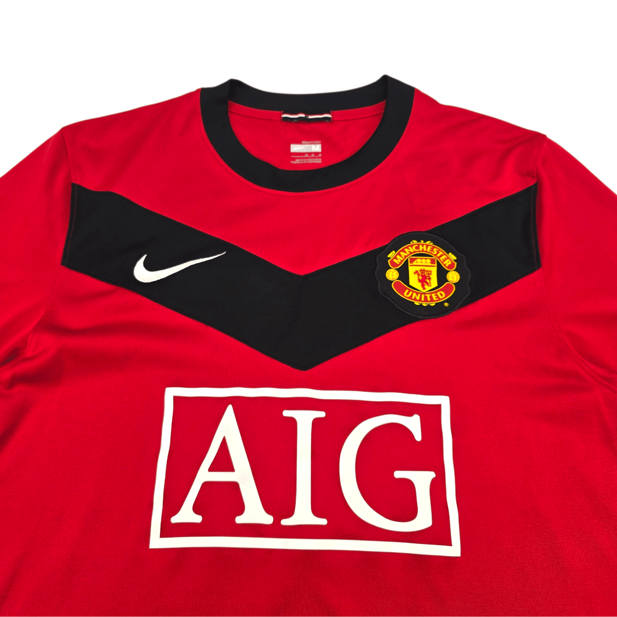 2009/10 Manchester United Home Football Shirt (M) Nike 10 Rooney - Football Finery - FF302365