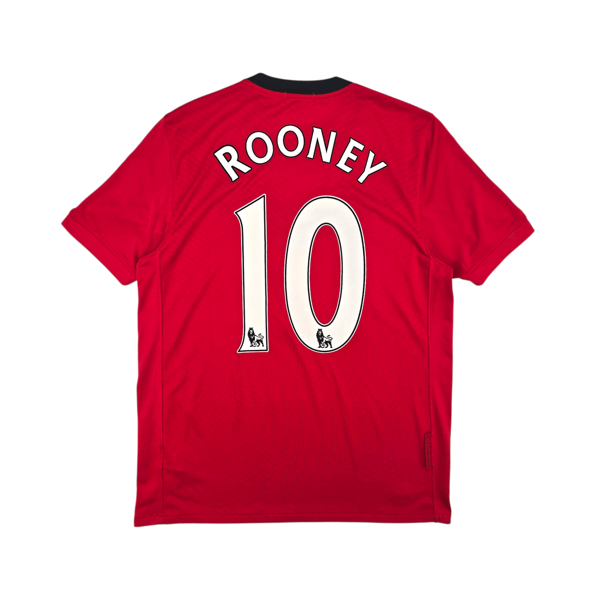 2009/10 Manchester United Home Football Shirt (M) Nike 10 Rooney - Football Finery - FF302365