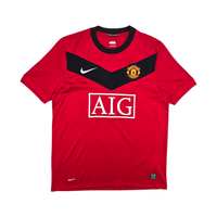2009/10 Manchester United Home Football Shirt (M) Nike 10 Rooney - Football Finery - FF302365