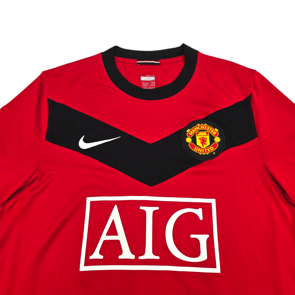 2009/10 Manchester United Home Football Shirt (S) Nike 10 Rooney - Football Finery - FF303036