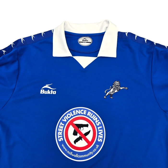 2009/10 Milwall Home Football Shirt (L) Bukta (Special Edition) - Football Finery - FF301085