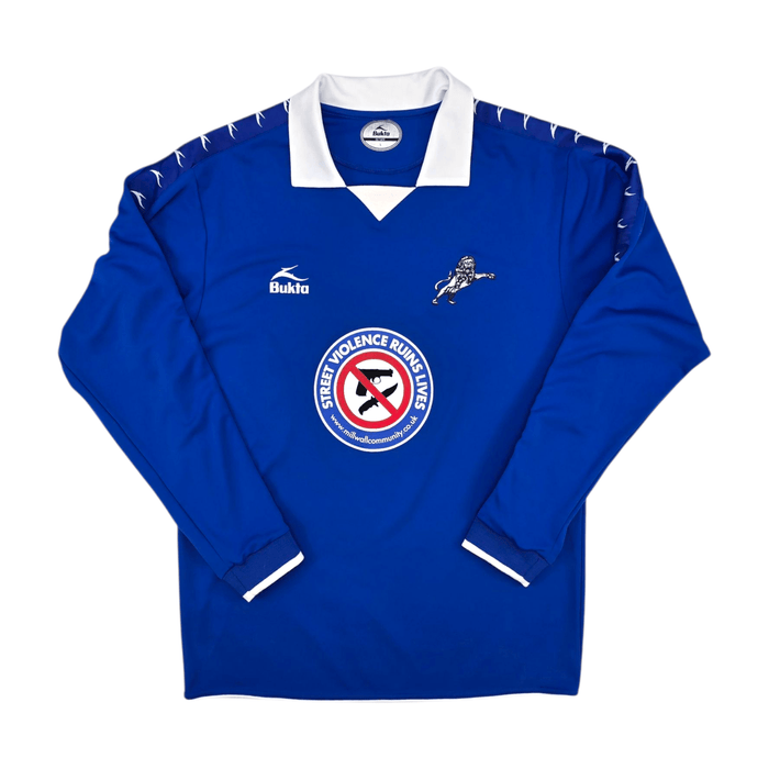 2009/10 Milwall Home Football Shirt (L) Bukta (Special Edition) - Football Finery - FF301085
