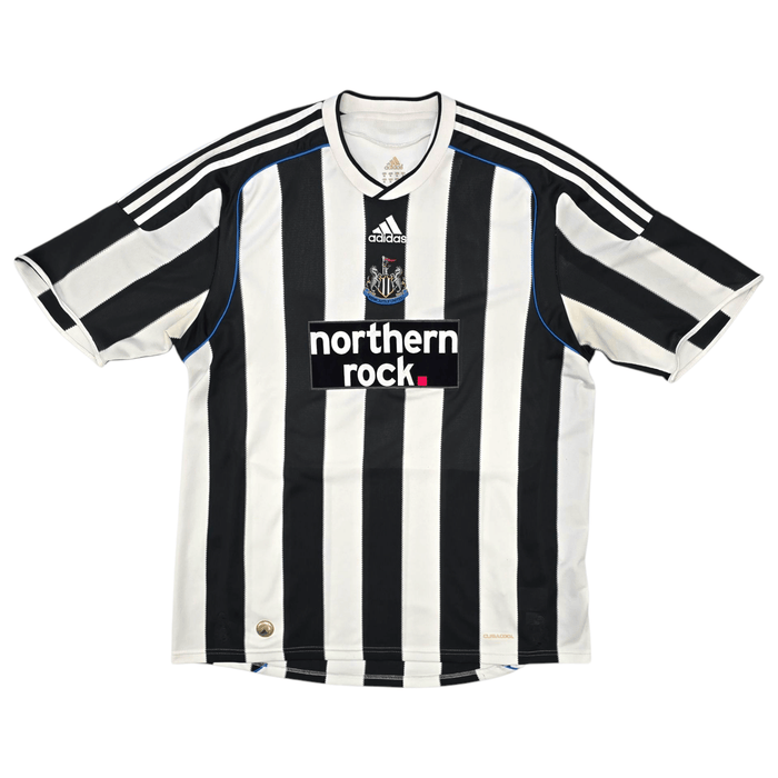 2009/10 Newcastle United Home Football Shirt (XL) Adidas 4 Nolan - Football Finery - FF300864