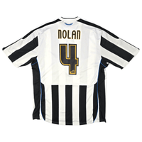 2009/10 Newcastle United Home Football Shirt (XL) Adidas 4 Nolan - Football Finery - FF300864