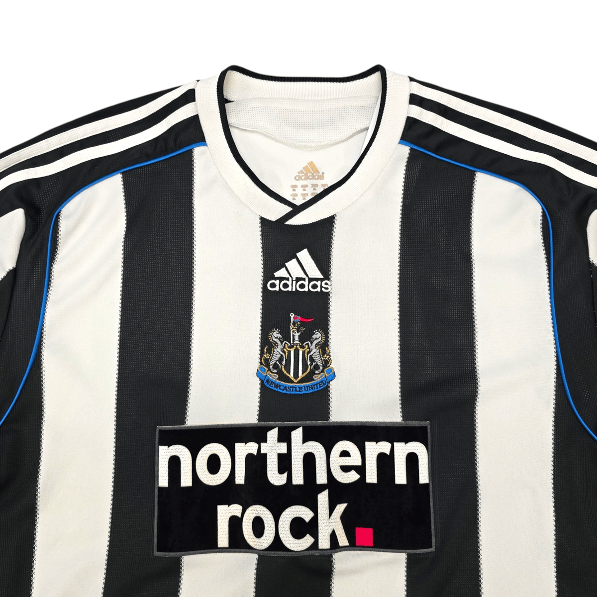 2009/10 Newcastle United Home Football Shirt (XL) Adidas 4 Nolan - Football Finery - FF300864