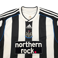 2009/10 Newcastle United Home Football Shirt (XL) Adidas 4 Nolan - Football Finery - FF300864