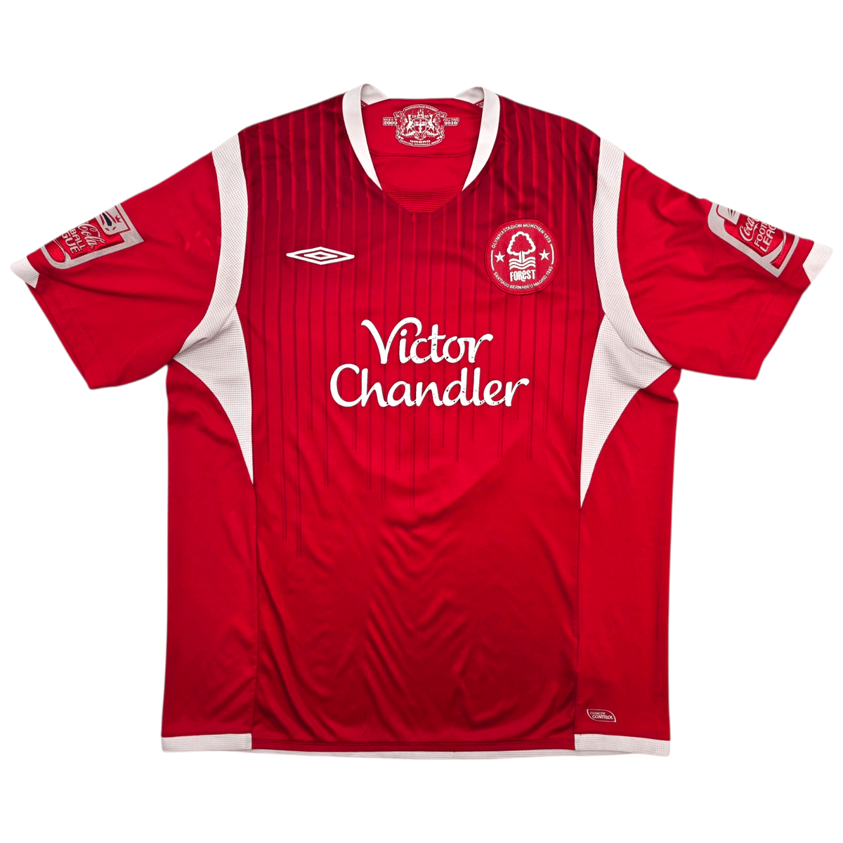 2009/10 Nottingham Forest Home Football Shirt (XL) Umbro 11 Tyson - Football Finery - FF304690