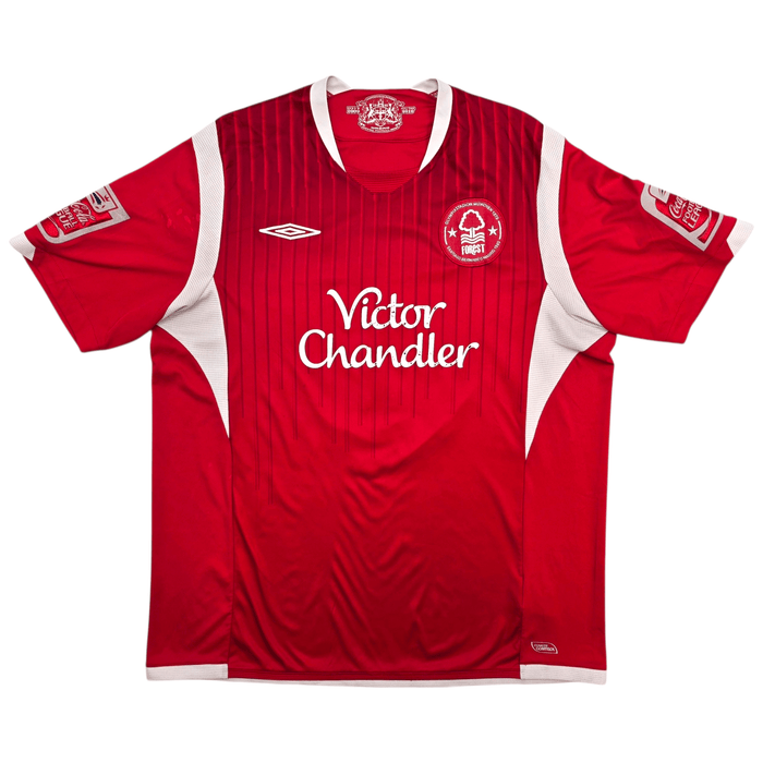 2009/10 Nottingham Forest Home Football Shirt (XL) Umbro 11 Tyson - Football Finery - FF304690