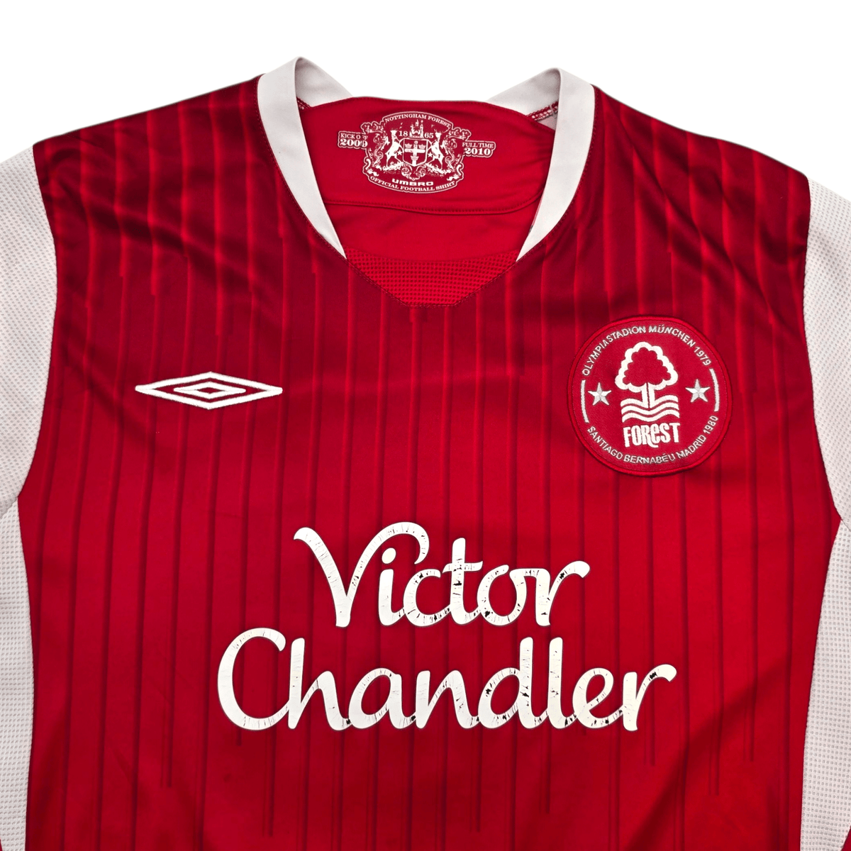 2009/10 Nottingham Forest Home Football Shirt (XL) Umbro 11 Tyson - Football Finery - FF304690