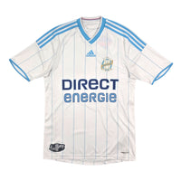 2009/10 Olympique Marseille Home Football Shirt (S) Adidas 10 Ben Arfa - Football Finery - FF306083