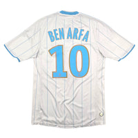2009/10 Olympique Marseille Home Football Shirt (S) Adidas 10 Ben Arfa - Football Finery - FF306083