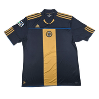 2009/10 Philadelphia Union Home Football Shirt (2XL) Adidas 9 Toux - Football Finery - FF302926