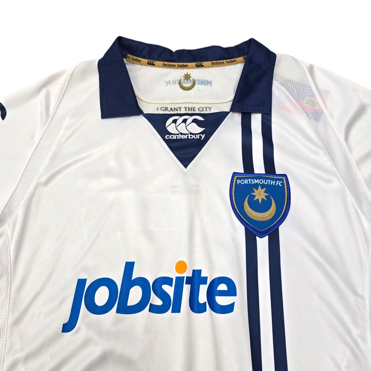 2009/10 Portsmouth Away Football Shirt (M) Canterbury 27 Kanu - Football Finery - FF305737