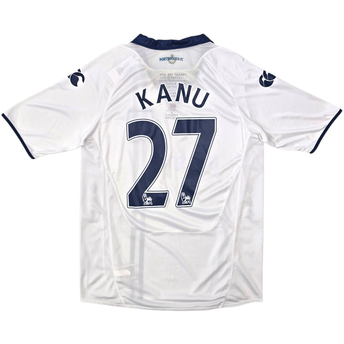 2009/10 Portsmouth Away Football Shirt (M) Canterbury 27 Kanu - Football Finery - FF305737