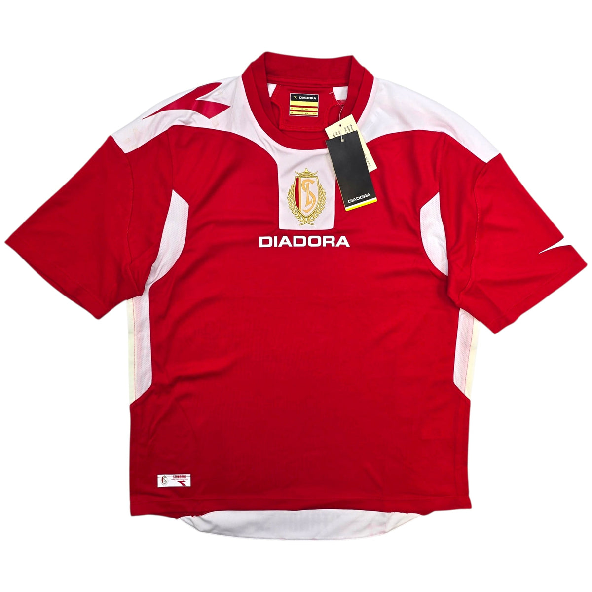 2009/10 Standard de Liège Home Football Shirt (S) Diadora (BNWTs) - Football Finery - FF306499