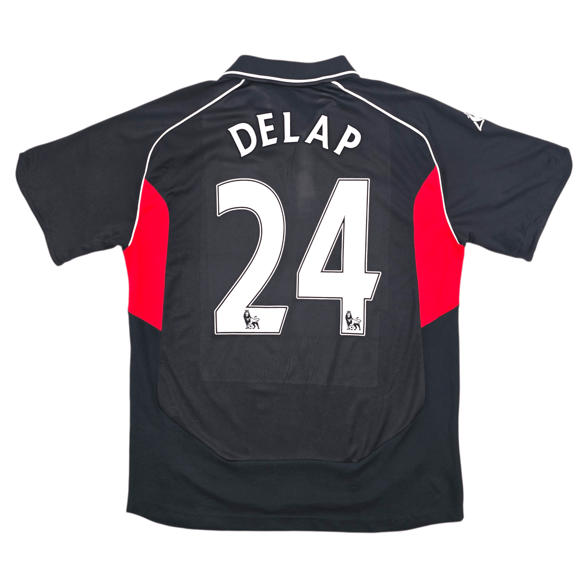 2009/10 Stoke City Away Football Shirt (L) Le Coq Sportif 24 Delap - Football Finery - FF303510