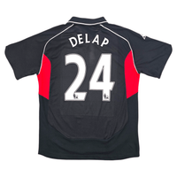 2009/10 Stoke City Away Football Shirt (L) Le Coq Sportif 24 Delap - Football Finery - FF303510