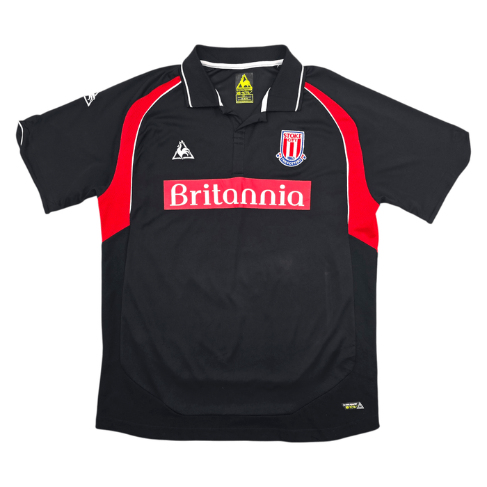2009/10 Stoke City Away Football Shirt (L) Le Coq Sportif 24 Delap - Football Finery - FF303510