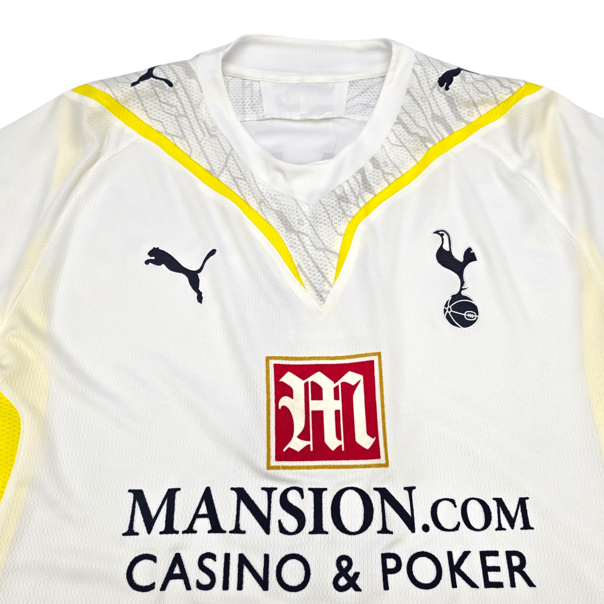 2009/10 Tottenham Hotspur Home Football Shirt (M) Puma 3 Bale - Football Finery - FF301457