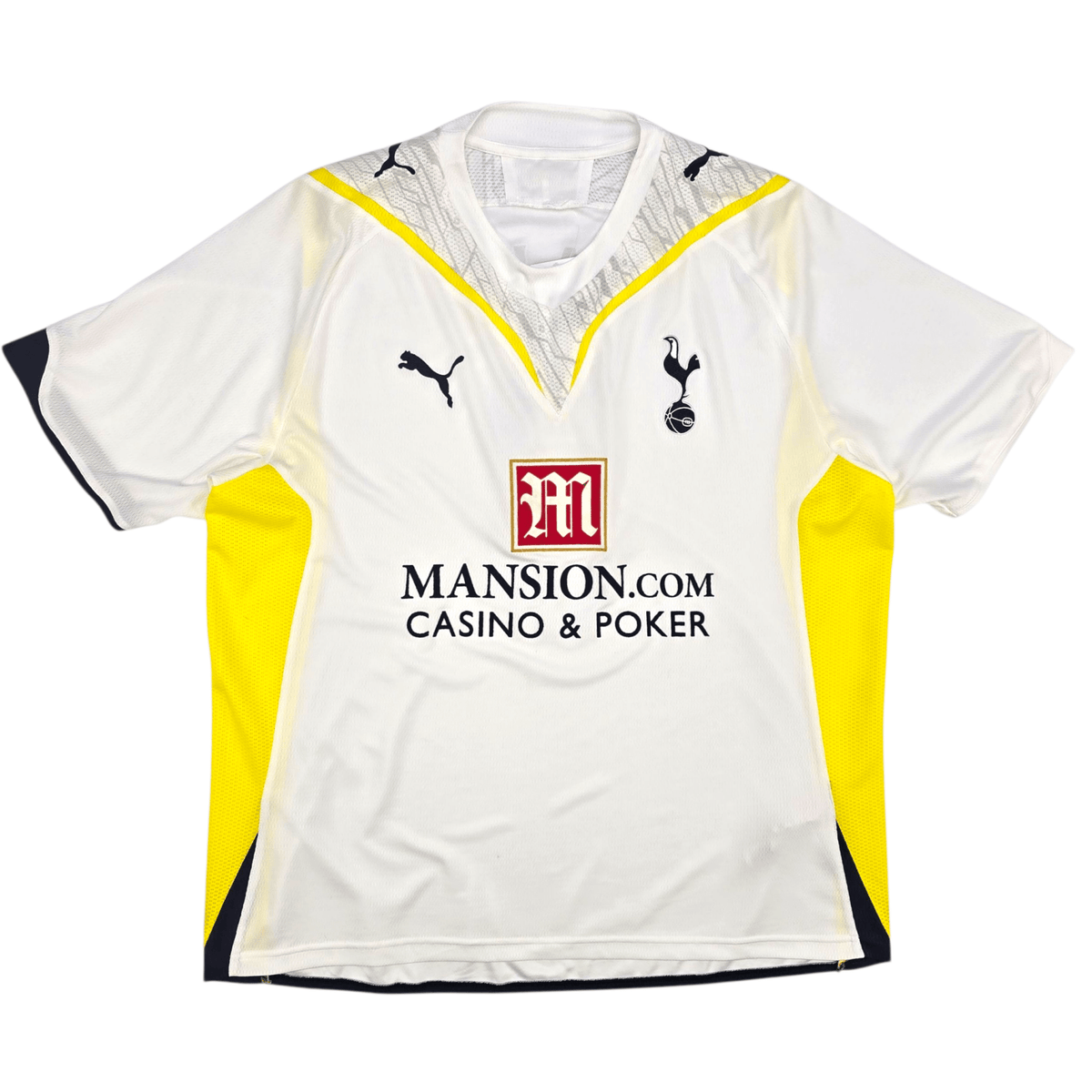 2009/10 Tottenham Hotspur Home Football Shirt (M) Puma 3 Bale - Football Finery - FF301457