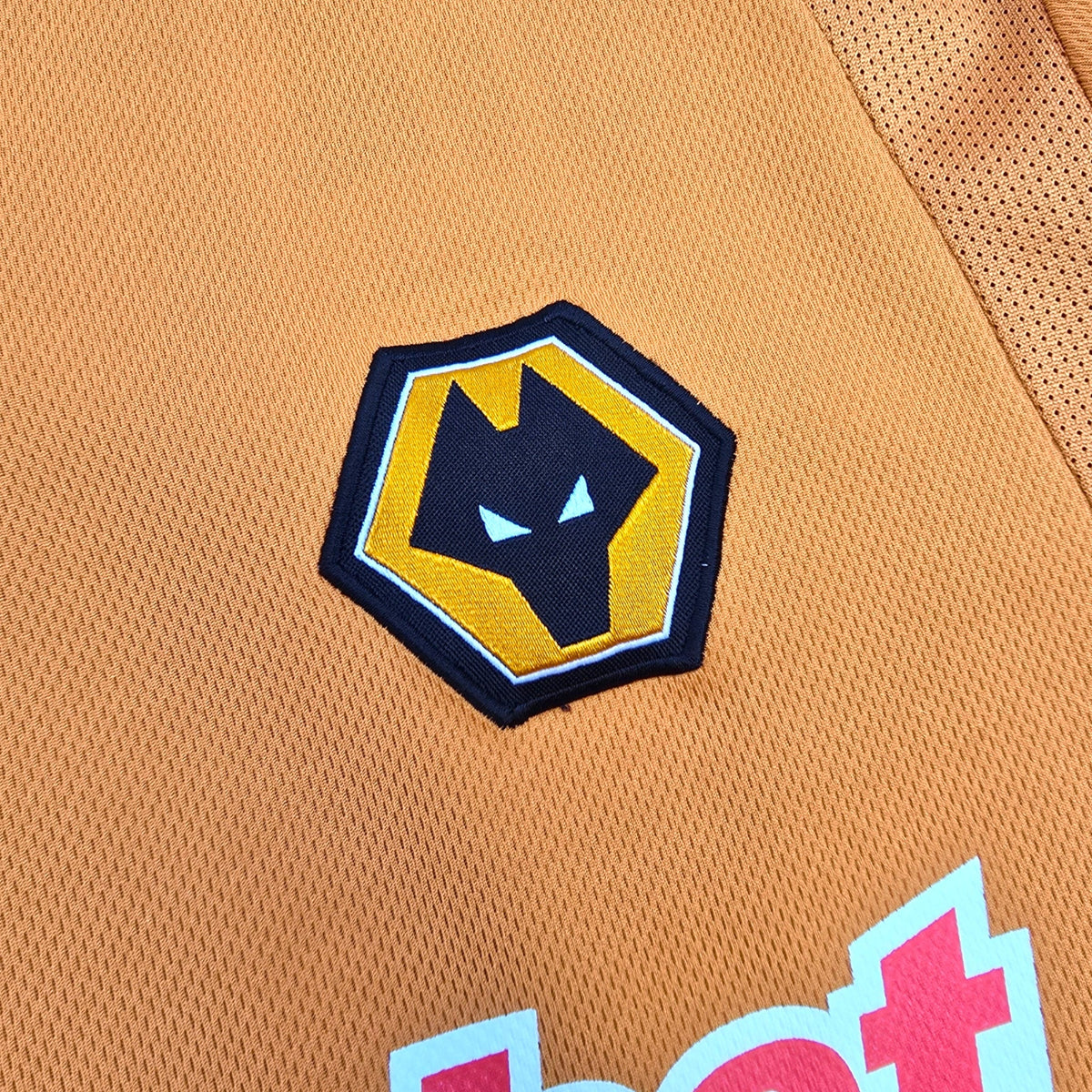 2009/10 Wolverhampton Wanderers Home Football Shirt (2XL) Le Coq Sportif 3 Elokobi - Football Finery - FF304885
